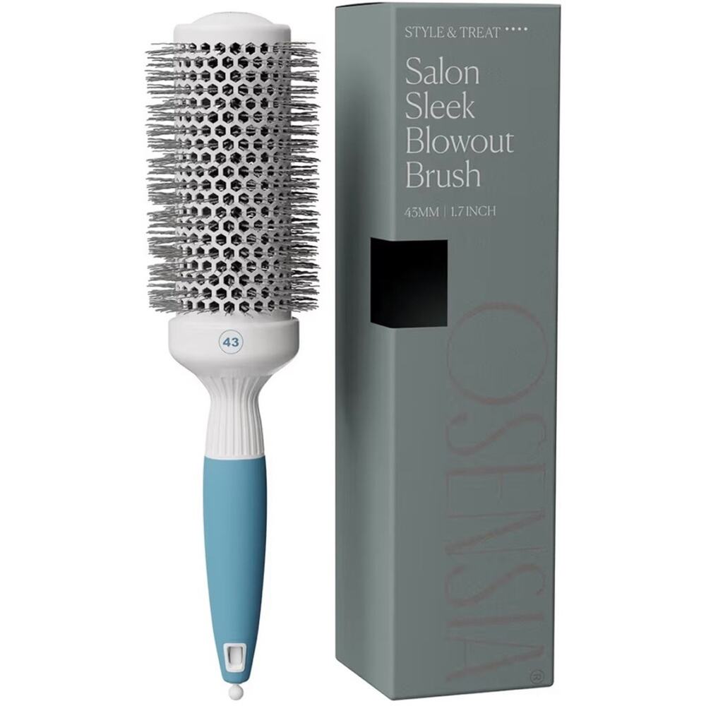 Blue Blowout Brush for Voluminous Hair (A66)